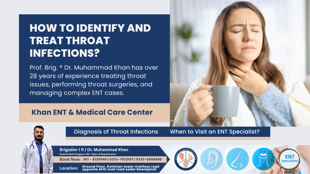 How to Identify and Treat Throat Infections