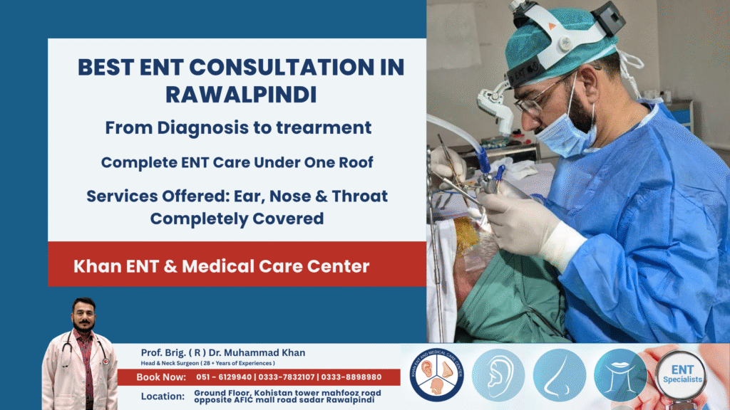 Best ENT Consultation in Rawalpindi