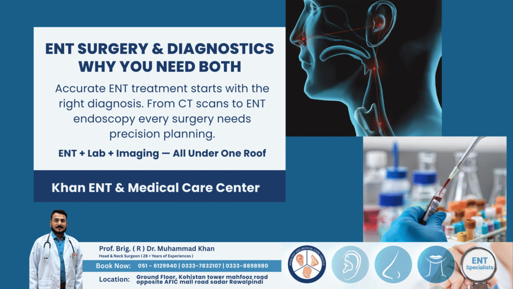 ENT Surgery & Diagnostics: Why You Need Both for Accurate Treatment