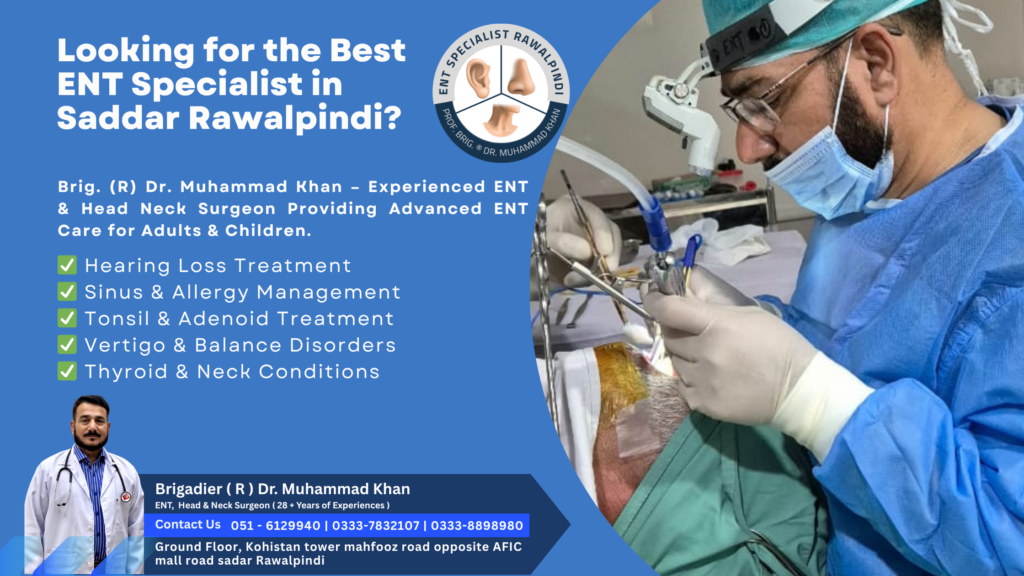 ENT Specialist Saddar Rawalpindi