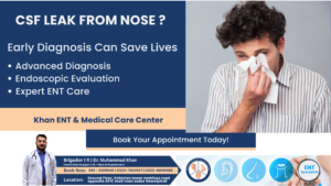 CSF Leak from Nose