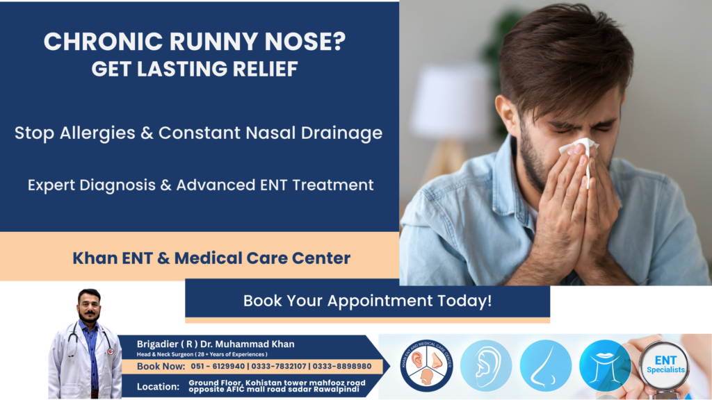 Chronic Runny Nose causes and treatment