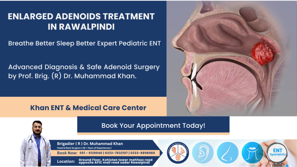 Enlarged Adenoids Treatment in Rawalpindi