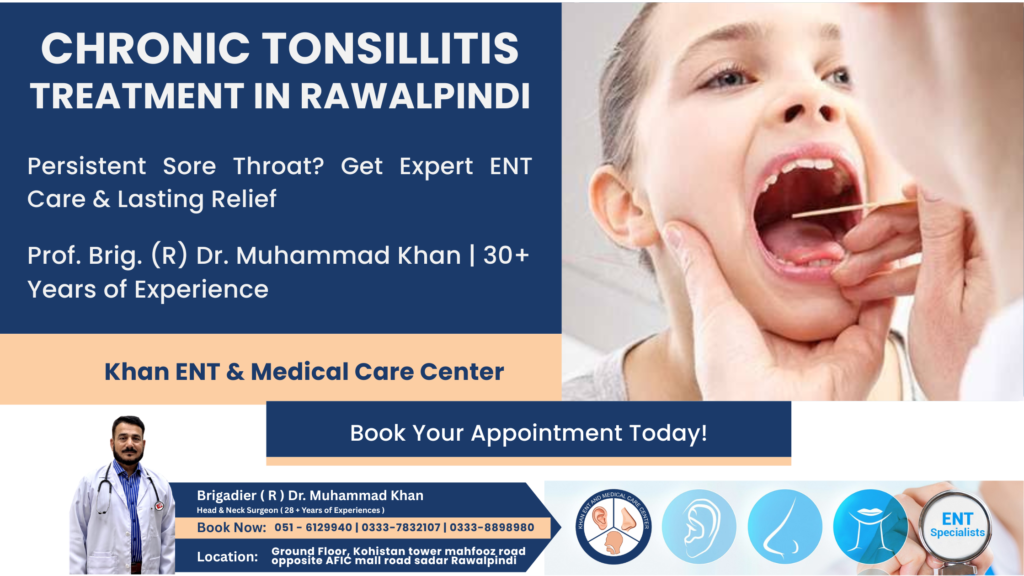 Chronic Tonsillitis Treatment in Rawalpindi