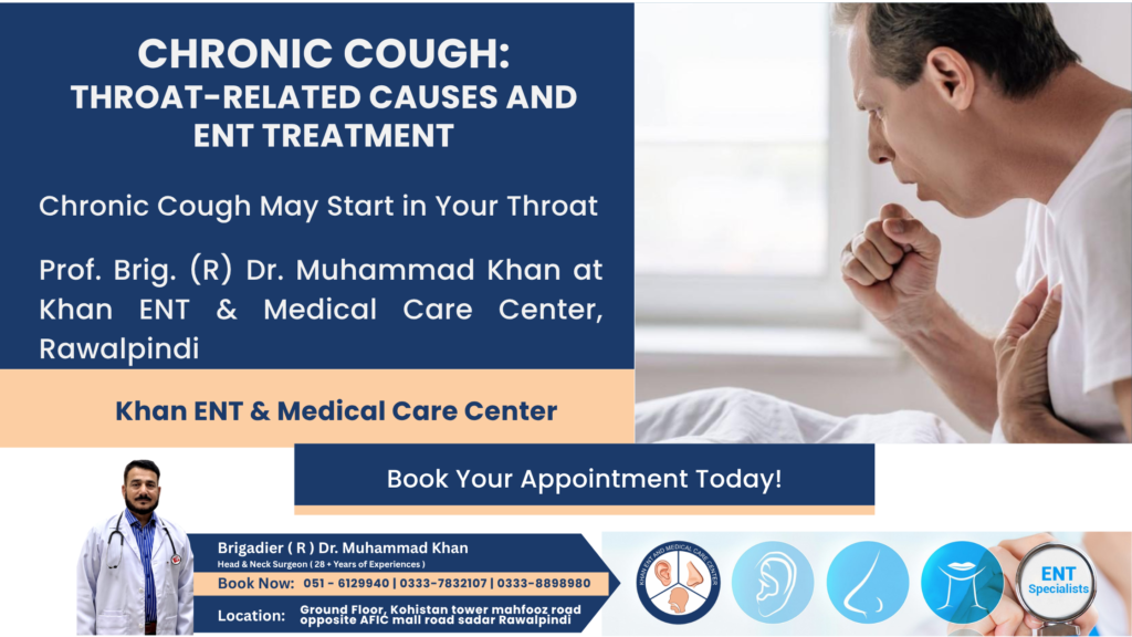 Chronic Cough Throat-Related Causes and ENT Treatment