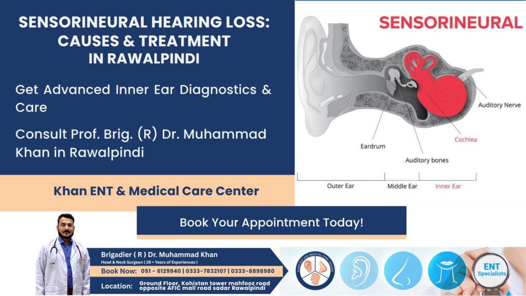 Sensorineural Hearing Loss Causes and Treatment in Rawalpindi