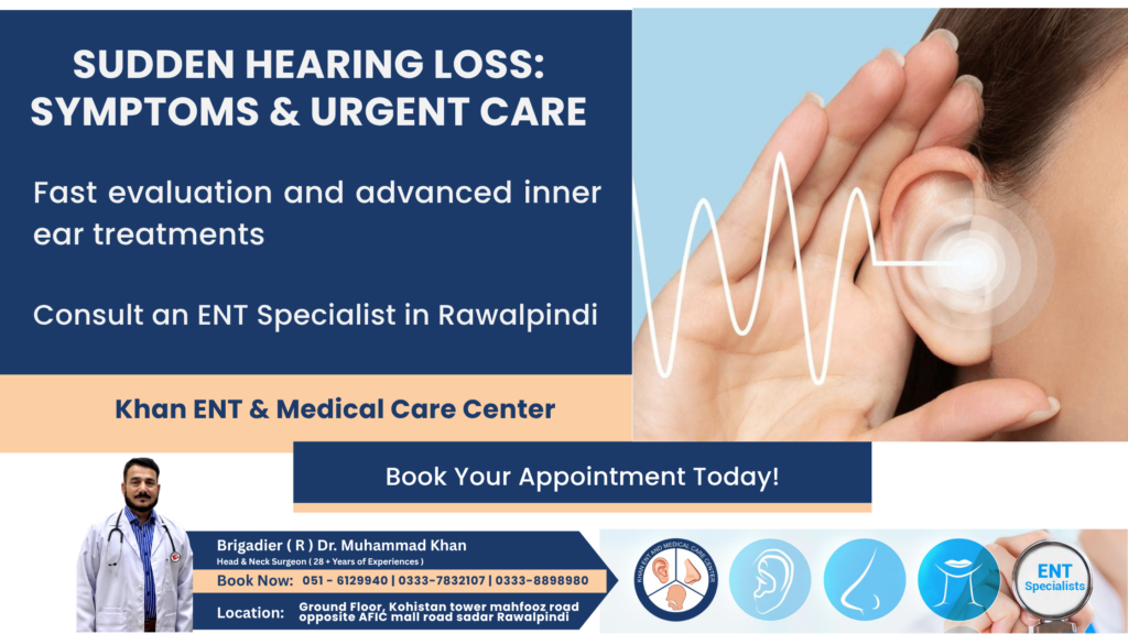 Sudden Hearing Loss Symptoms & Urgent Care